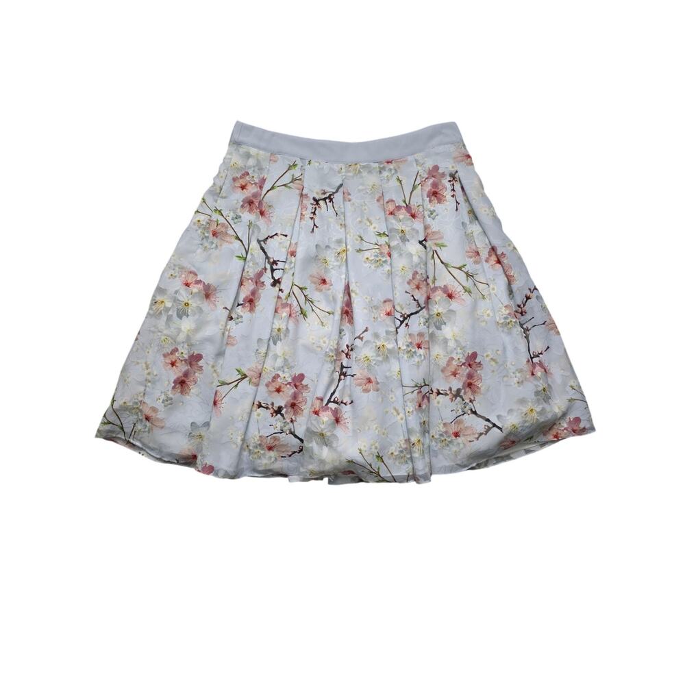 Ted Baker Sirlie Tillye Blossom Floral Print Skirt Ted Size 3 US Size 8